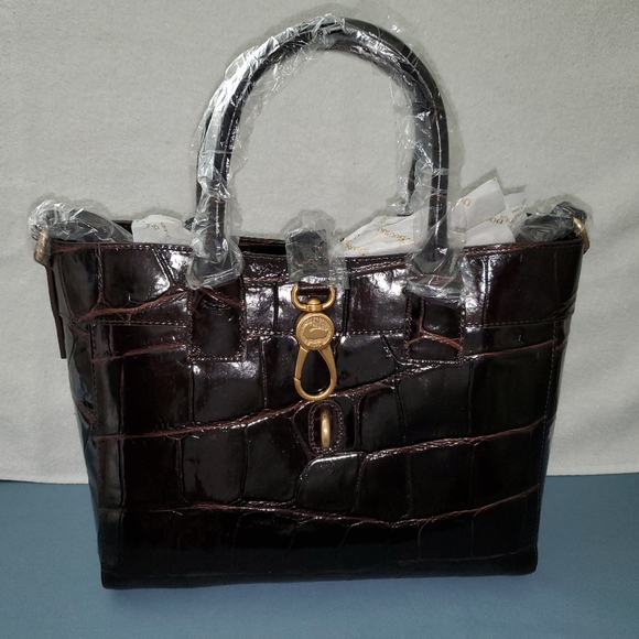Dooney & Bourke Croc Handbag (NWT)